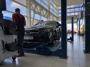 Е купе сход-развал