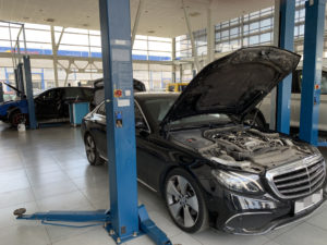 ТО на Е класс