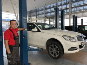 Диагностика ходовой на С 204