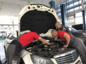 Диагностика течи масла С204