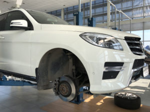 Диагностика тормозов ML