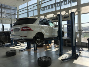 Замена колес ML