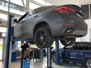 Замена масла BMW Х6